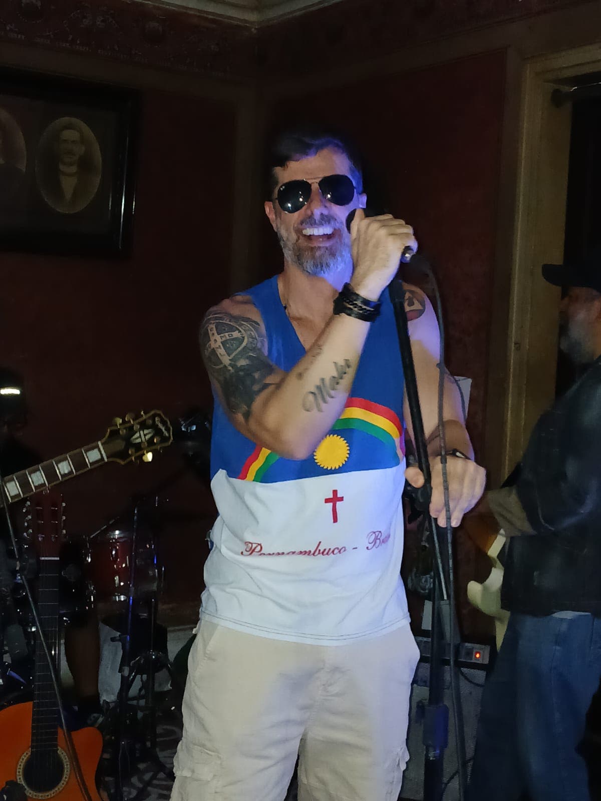 Vocalista da banda Vinil89